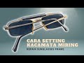 CARA SETTING KACAMATA MIRING ‼️How to repair broken eyeglass frames