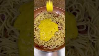 SUPER CREAMY CARBONARA‼️ #carbonara #pasta #pastacarbonara #easyrecipe #shorts