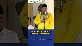 Ini Alasan Golkar Gabung ke KKIR & Usung Prabowo di Pilpres 2024 #shorts