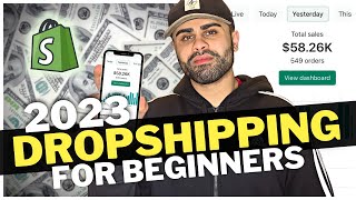 The BEST Way To Start Shopify Dropshipping In 2023 With $0 (For Beginners)