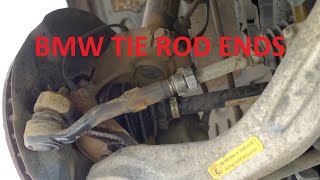 BMW OUTER TIE ROD END AND SWEY BAR LINK REPLACEMENT - DIY