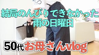 【専業主婦】【50代半ばお母さんVLOG】結局はドタバタ雨の日曜日/朝食から昼食までの過ごし方/母と息子の二人暮らし/オキシクリーンで換気扇掃除/愛犬はトイプードル【夫は長期出張中】【日々の暮らし】