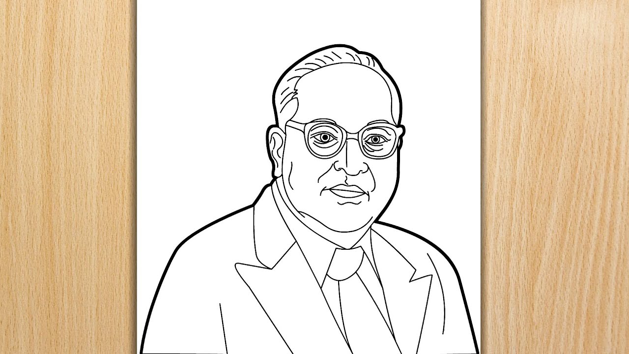 Babasaheb Ambedkar Colouring Page Teacher Made 41 Off