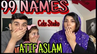 Americans Reaction to || The 99 Names || Atif Aslam || Coke Studio Special
