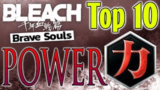 Bleach Brave Souls Top 10 Power Characters (January 2025)