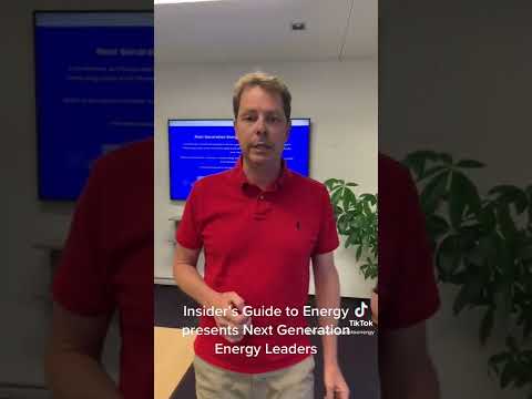 Insider's Guide to Energy presents new generation of energy leaders #shorts