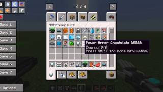 Minecraft Mod Review: Modular Power Suits + Addons