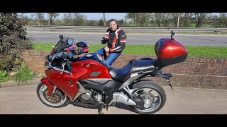 Honda VFR 1200F ride home after testing the 2021 Hayabusa. Just a few thoughts came to mind.