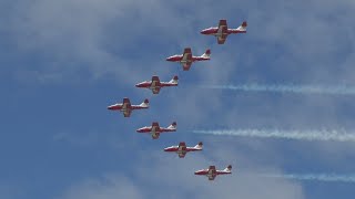 Canadian Forces Snowbirds at Pacific Airshow. Sunday. 2023. 4K 60fps.