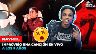 😲 Raykel: 🎤IMPROVISO UNA CANCIÓN EN VIVO con solo 9 años👶🏽🍼