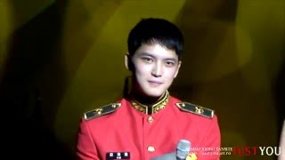 151223 송년 봉화콘서트 - MC3 김재중 군대 직캠