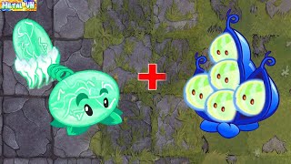 挽植物大戰僵尸2 | New Super Plants Max Level Power Up [ Gold Melon-Pod vs Electric Melon ]