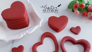 Galletas Red Velvet | Galletas para decorar ❤💕