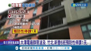 大潭電廠52人染疫!  今包商.員工全面快篩 而疫情升溫波及校園 海大傳師生確診 桃園.新竹.台東校園內都有足跡 校方採取停課措施｜記者 朱俊傑 朱怡蓉｜【LIVE大現場】20220328｜三立新聞台