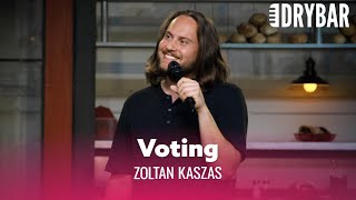 Voting Is The Adult Thing To Do. Zoltan Kaszas
