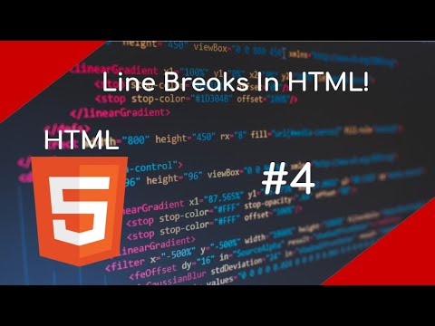 The Line Break Element In HTML - YouTube