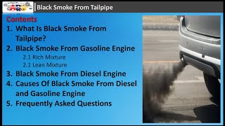 Black Smoke From Tailpipe
