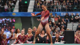 Mya Hooten Wins 2024 Big Ten Floor Title