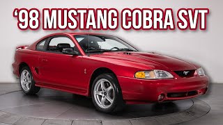 Clean 1998 Mustang SVT Cobra Survivor 4.6L DOHC V8 5-speed 2,000-miles  -  SOLD  -  137298