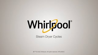 Learn More about the Steam Dryer Cycle Option in Select Whirlpool® Dryers