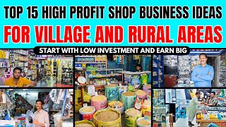 Top 15 Small Shop Business Ideas for Village and Rural Areas