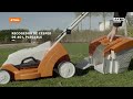 cortacésped de batería rma 239 sistema ak stihl