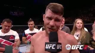 UFC 199: Michael Bisping & Luke Rockhold Octagon Interviews