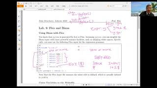 Compiler Lab 09: Using Bison with Flex