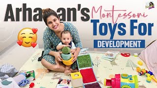 Arhaan's Montessori Toys | Thing You Need For Your Baby's Early Learning | Sameera Sherief