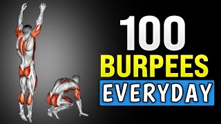 What Happens To Your Body When You do 100 Burpees Everyday! It's nice 😀