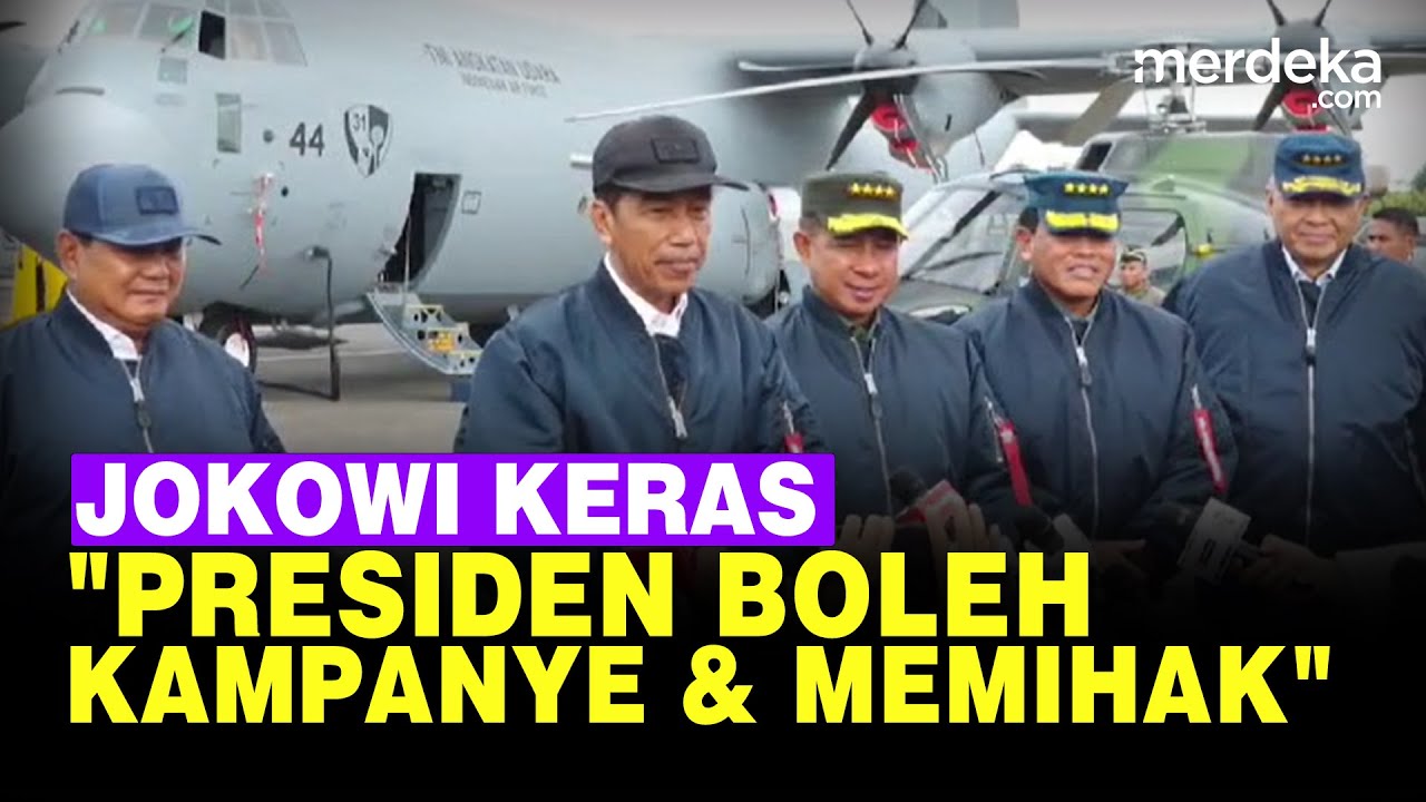 Jokowi Dekat Prabowo: Presiden Boleh Kampanye, Boleh Memihak - YouTube