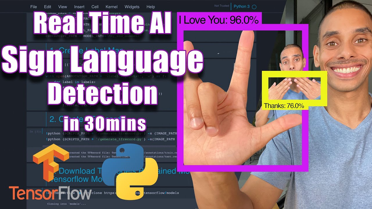 Real Time Sign Language Detection With Tensorflow Object Detection And ...