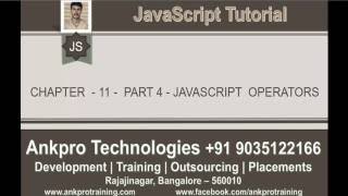 JavaScript for beginners - Chapter 11 - Operators Part 4 (Assignment Operator)