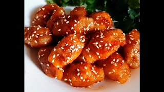 【1分鐘學素菜】糖醋素排骨 免炸 酸甜好滋味 Vegan Sweet and Sour Potato Rolls ビーガンポテトロールの甘酢がけ