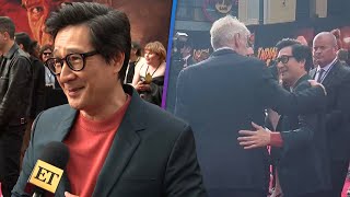 Ke Huy Quan Reacts to Reuniting With Harrison Ford at Indiana Jones 5 Premiere (Exclusive)