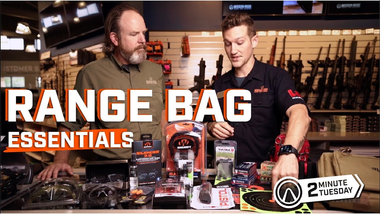 Range Bag Essentials Youtube