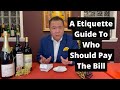 Who pays the bill at the end of dinner? | Etiquette 101| APWASI | Dr. Clinton Lee