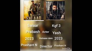 Kgf 3 and Salaar compromise release date #yash  #prabhas #shorts #viralshorts