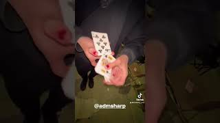 His skill are sharp that’s for sure #cardistry #magic #skill #amazing #talent #viral #hobby #shorts