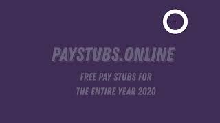 How to generate free pay stub using www.paystubs.online?