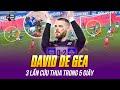 DE GEA 3 LẦN CỨU THUA KHÔNG TƯỞNG TRONG 5 GIÂY: PHÉP THẦN THÔNG LẠI KHIẾN BÓNG ĐÁ Ý PHẢI PHÁT CUỒNG