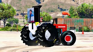 Nishu Deshwal Swaraj 855 Tractor game - indian tractor wala game New game - GTA v indian tractor