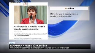 Támadják a rezsicsökkentést