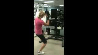 Julie Luther teaches Lead Kick and Power Kick on the Nexersys iPower Trainer