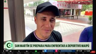 San Martín se prepara para enfrentar a Deportivo Maipú en la segunda fecha de la Primera Nacional