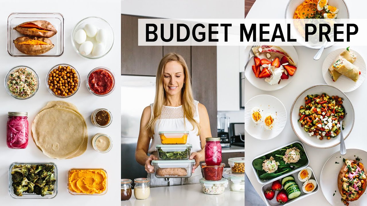 BUDGET MEAL PREP | Healthy Recipes Under $3 (using High-quality ...