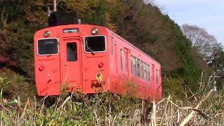 【JR播但線】キハ41形普通和田山行き　竹田駅発車