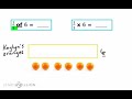 Use bar models for multiplication of fractions by whole numbers