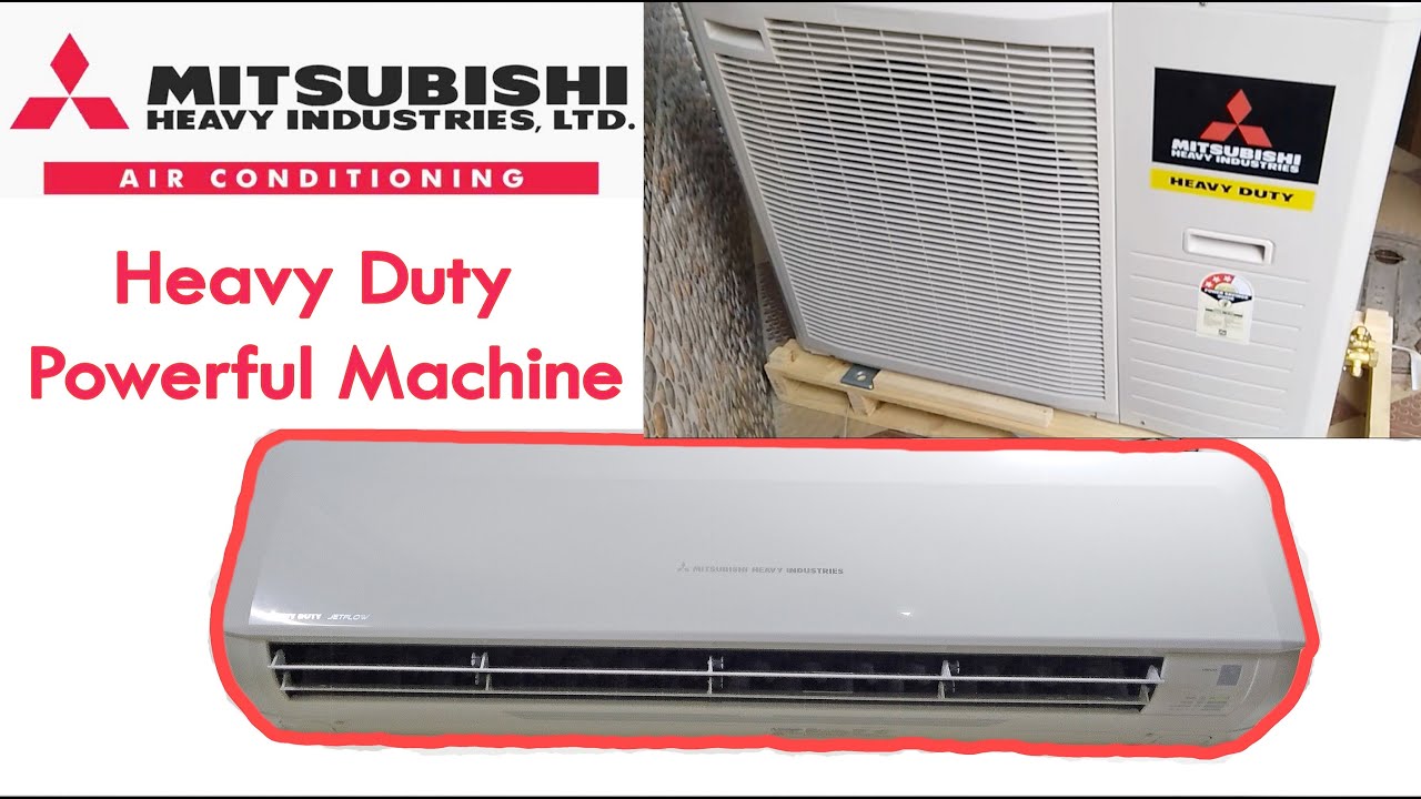 Mitsubishi Heavy Duty 2.2 Ton AC Review - YouTube