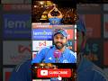 Rohit Sharma's Emotional Response to T20 Retirement #cricket #shorts #rohitsharma #t20